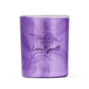 NWT! VICTORIAS SECRET  LOVE SPELL SCENTED SINGLE WICK CANDLE 9 oz